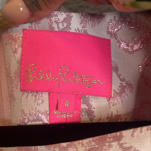 Lilly Pulitzer Taffia dress, size 4. - Picture 3 of 15